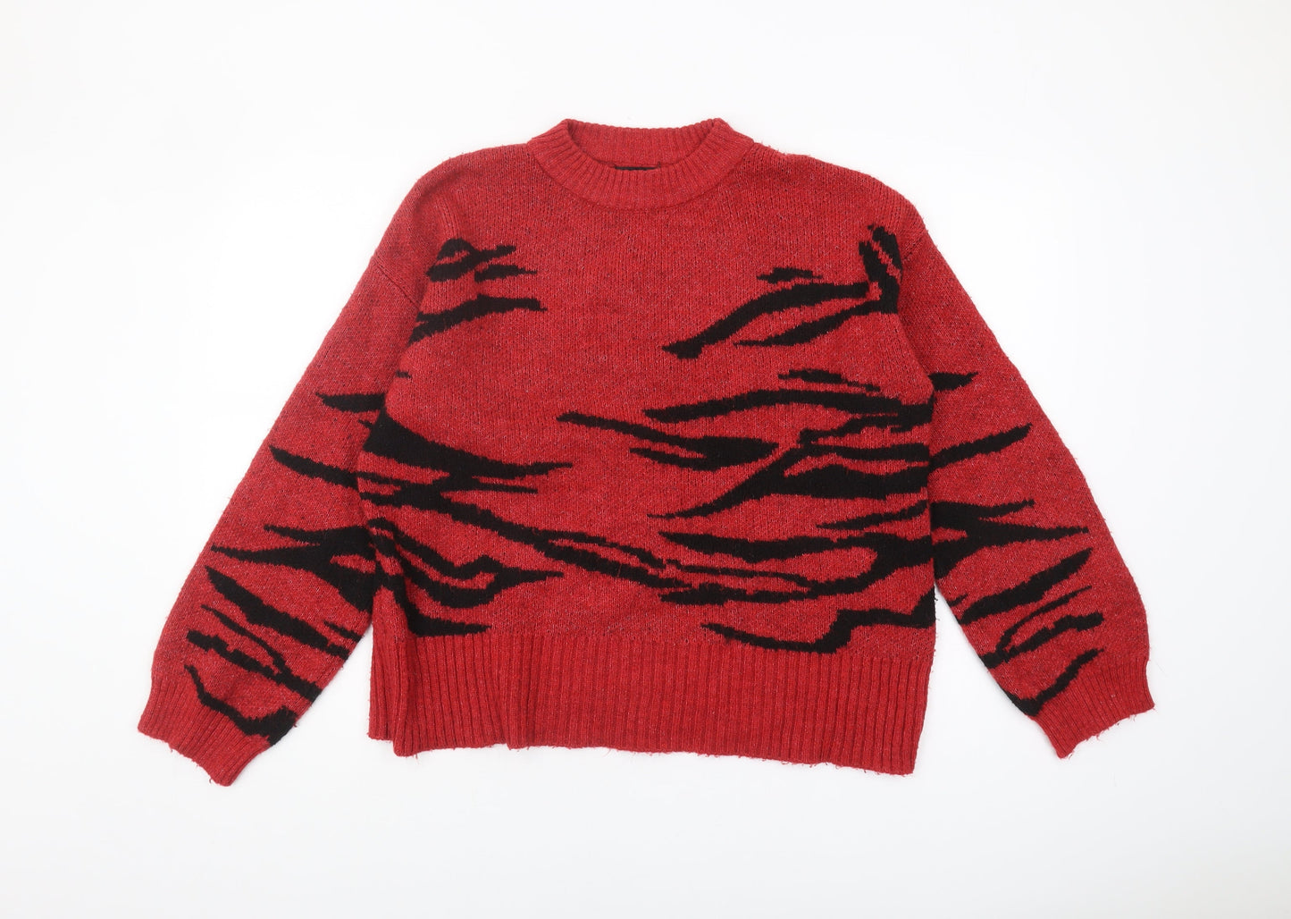 Womens UK Size M NEXT Red Pullover Jumper