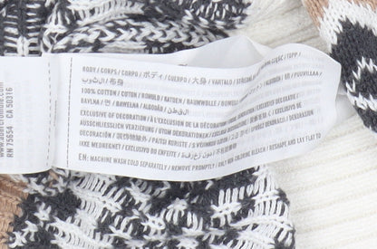 Hollister Men's Multicoloured Geometric Pullover M