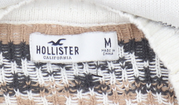 Hollister Men's Multicoloured Geometric Pullover M