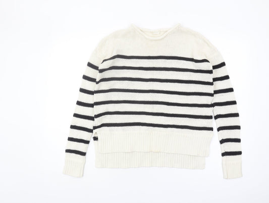 Womens UK Size XS H&M Black Pullover Jumper