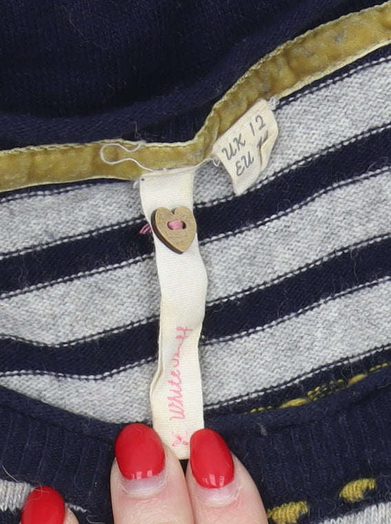 Womens UK Size 12 White Stuff Multicoloured Pullover Jumper
