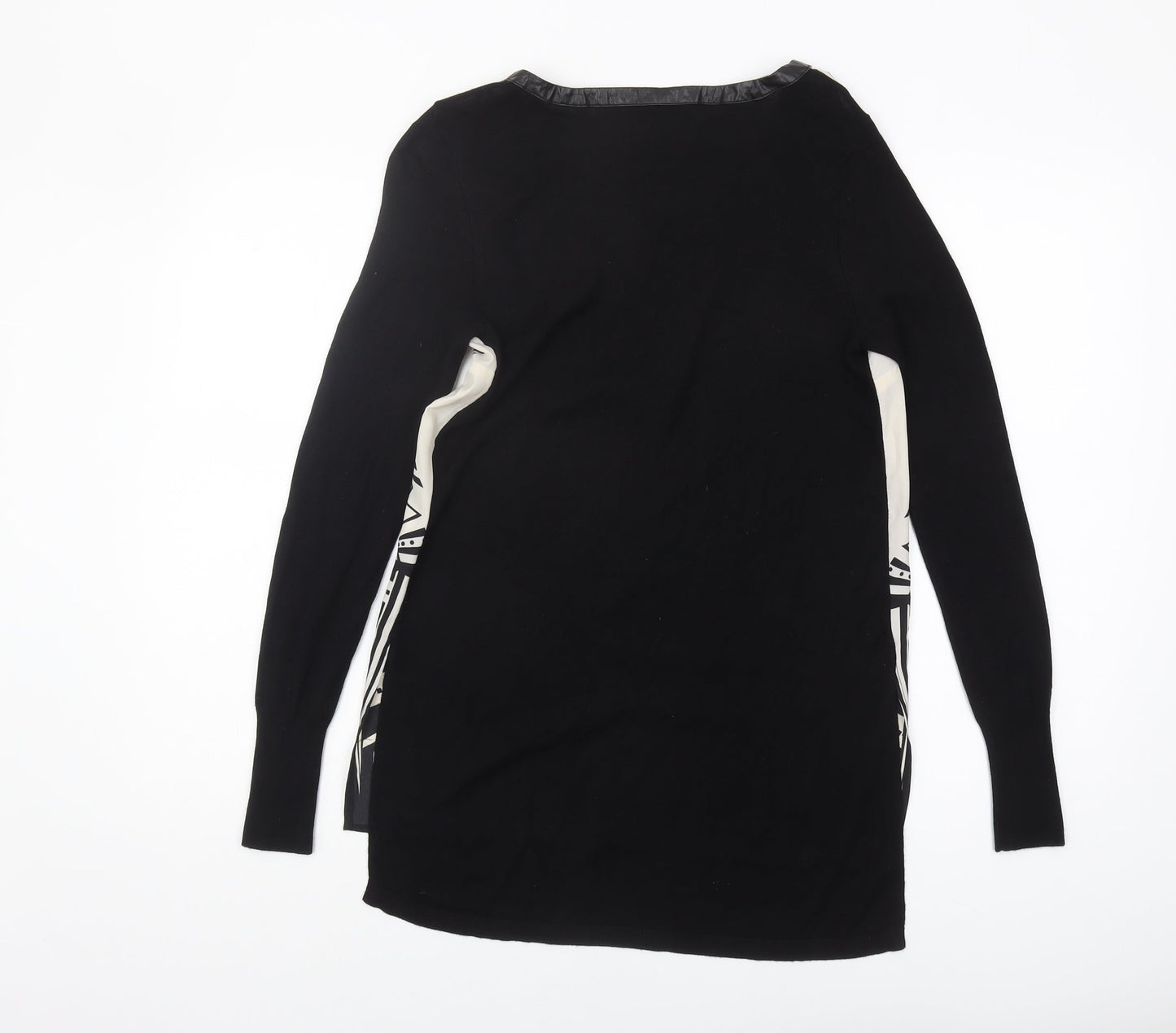 Womens UK Size S Oasis Black Cardigan Jumper