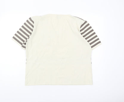 Womens UK Size L Roman Originals Beige Pullover Jumper