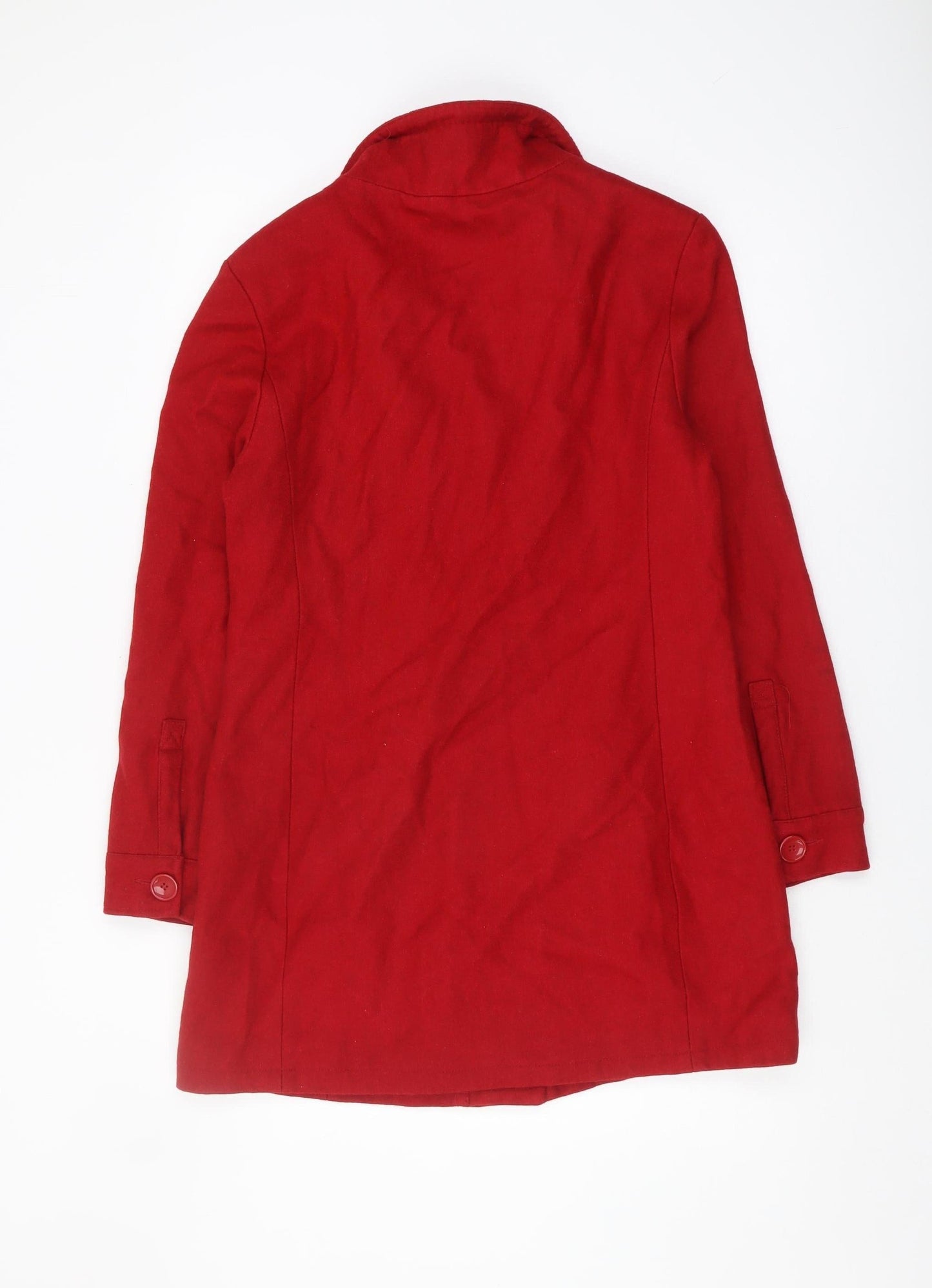 Paco Collection Red Mid-Length Women's Coat M