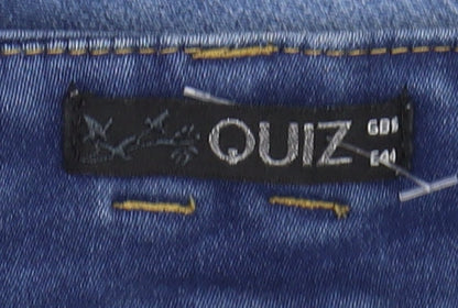 Quiz Women's Blue Skinny Jeans Size 12
