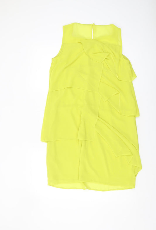 Debenhams Yellow Petites Sleeveless Sheath Dress