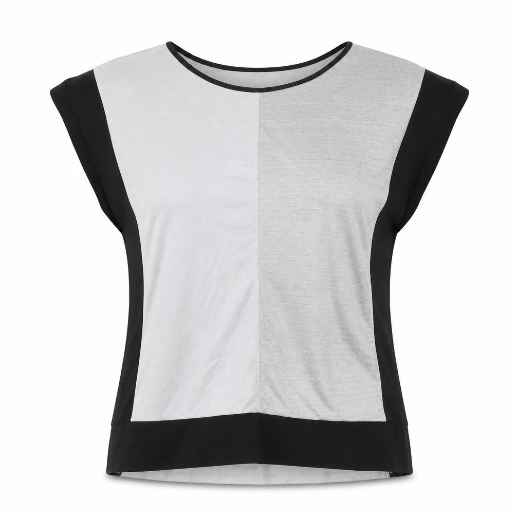 Womens UK Size S Oasis Multicoloured Basic T-Shirt