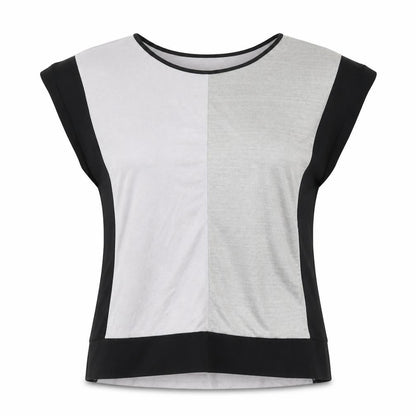 Womens UK Size S Oasis Multicoloured Basic T-Shirt