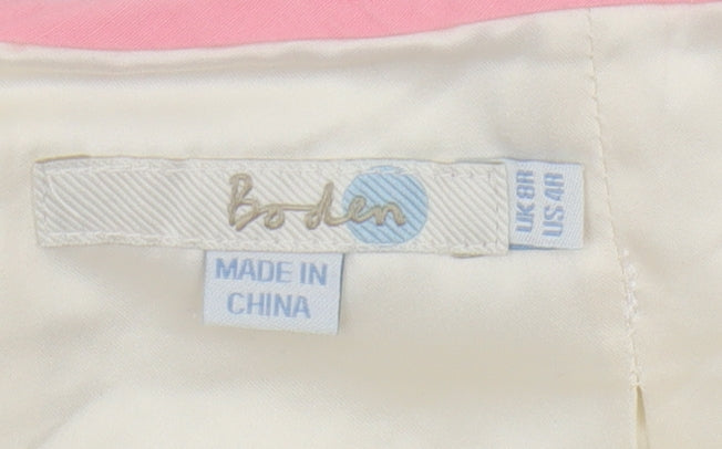 Boden Women's Ivory Pencil Skirt Size 8
