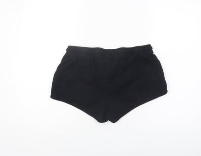 Disney Women's Black Mickey & Friends Shorts M