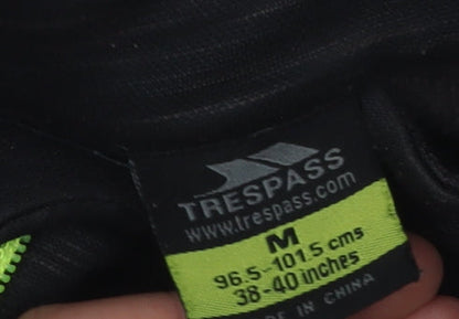Trespass Men's Black 1/2 Zip Sweatshirt M