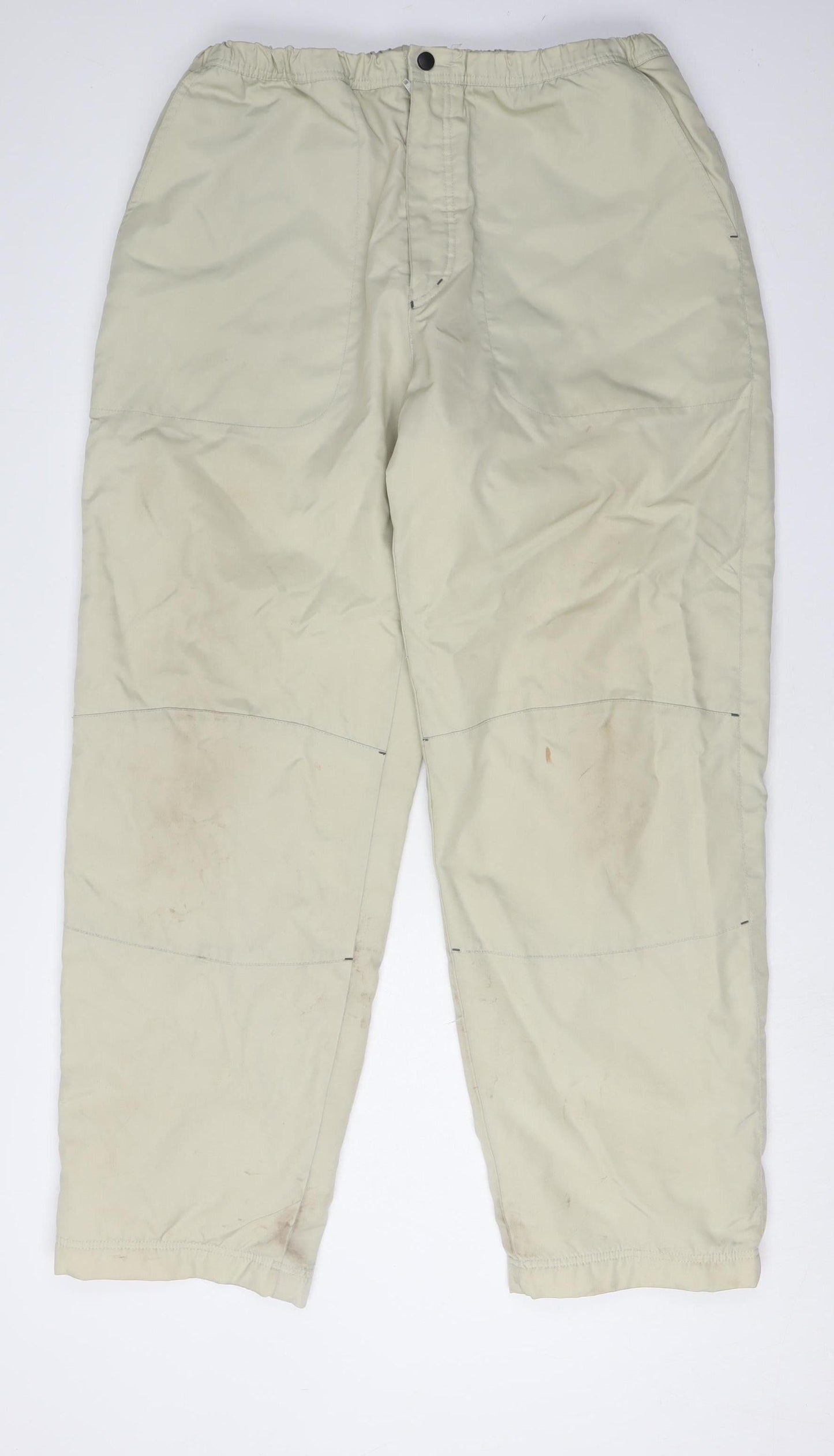 Cotton Traders Men's Beige Joggers Size L