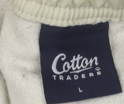 Cotton Traders Men's Beige Joggers Size L