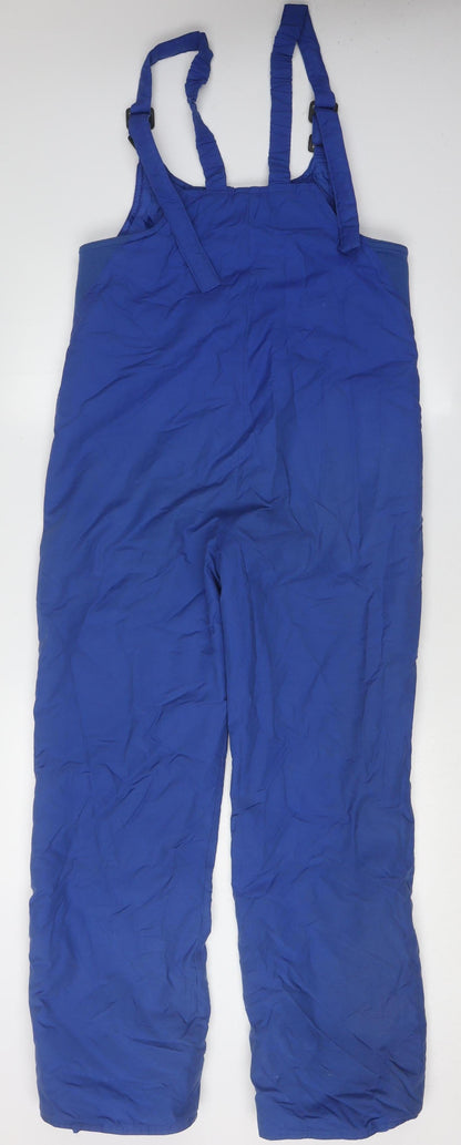 Marks and Spencer Men's Blue Snow Pants, S, Adjustable Waist