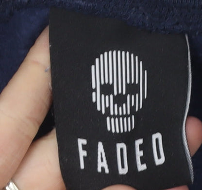 Faded Men's Blue Sweat Shorts M - Casual & Stylish