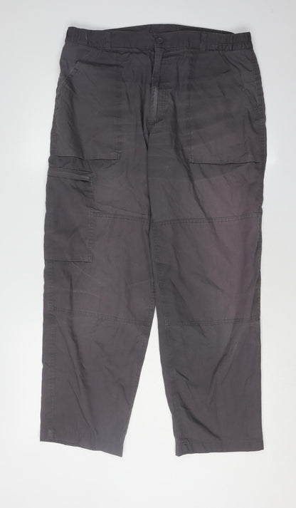 Regatta Professional Men's Grey Cargo Trousers, Size L, Workwear