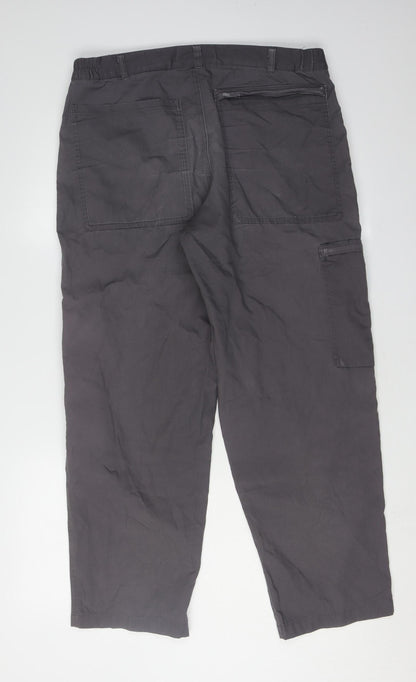 Regatta Professional Men's Grey Cargo Trousers, Size L, Workwear