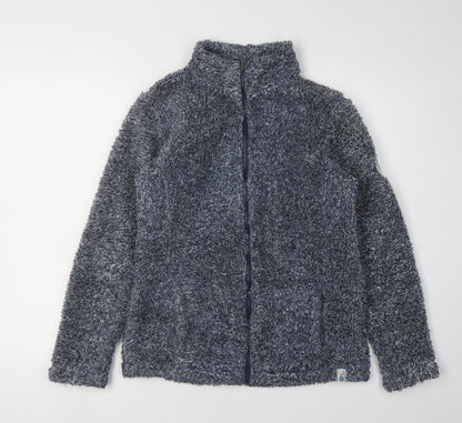 Womens UK Size 6 Weird Fish Blue Basic Jacket