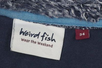 Womens UK Size 6 Weird Fish Blue Basic Jacket