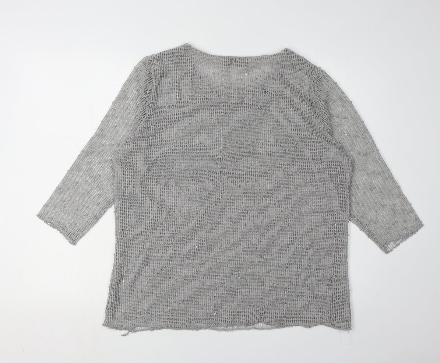 Womens UK Size 16 Alexara Grey  Blouse