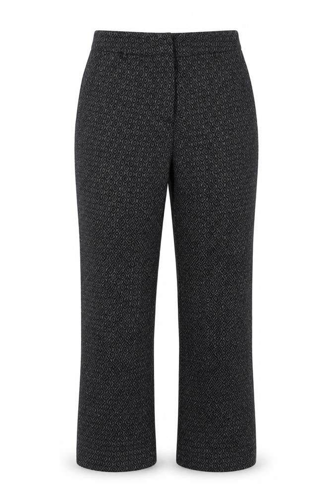Womens UK Size 10 H&M Regular Fit Casual Workwear Black Trousers