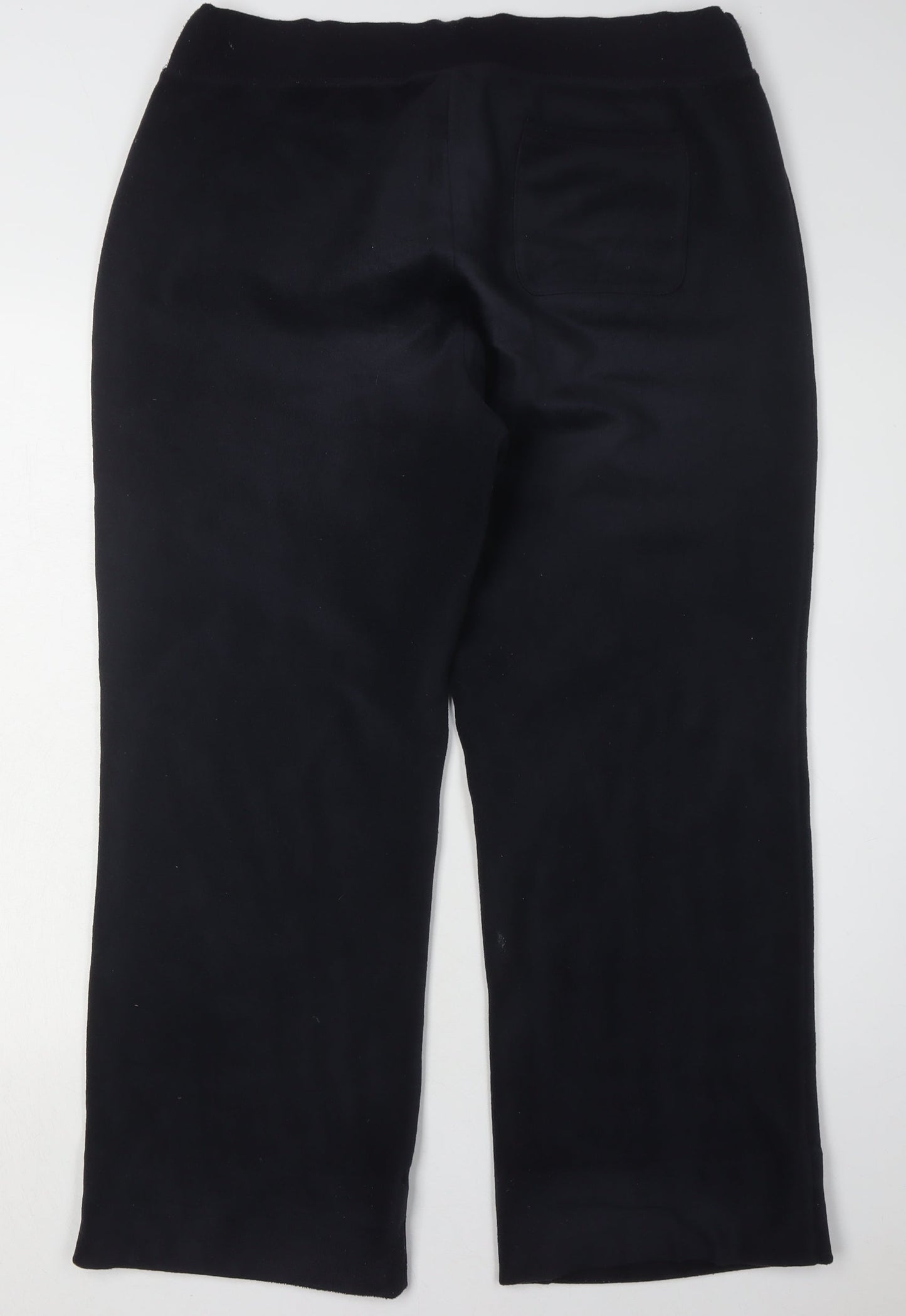 Lands' End Men's Black Sweatpants L – Casual Comfort
