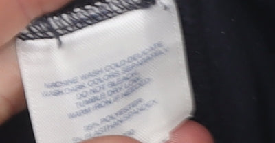 Lands' End Men's Black Sweatpants L – Casual Comfort