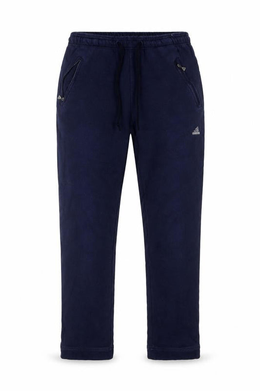 Front view of Adidas Women's Blue Jogger Trousers XS