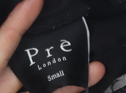Prè London Black Jogger Trousers, Small, Unisex, Casual