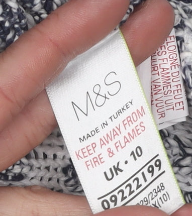Womens UK Size 10 Marks and Spencer Multicoloured Cardigan Jumper
