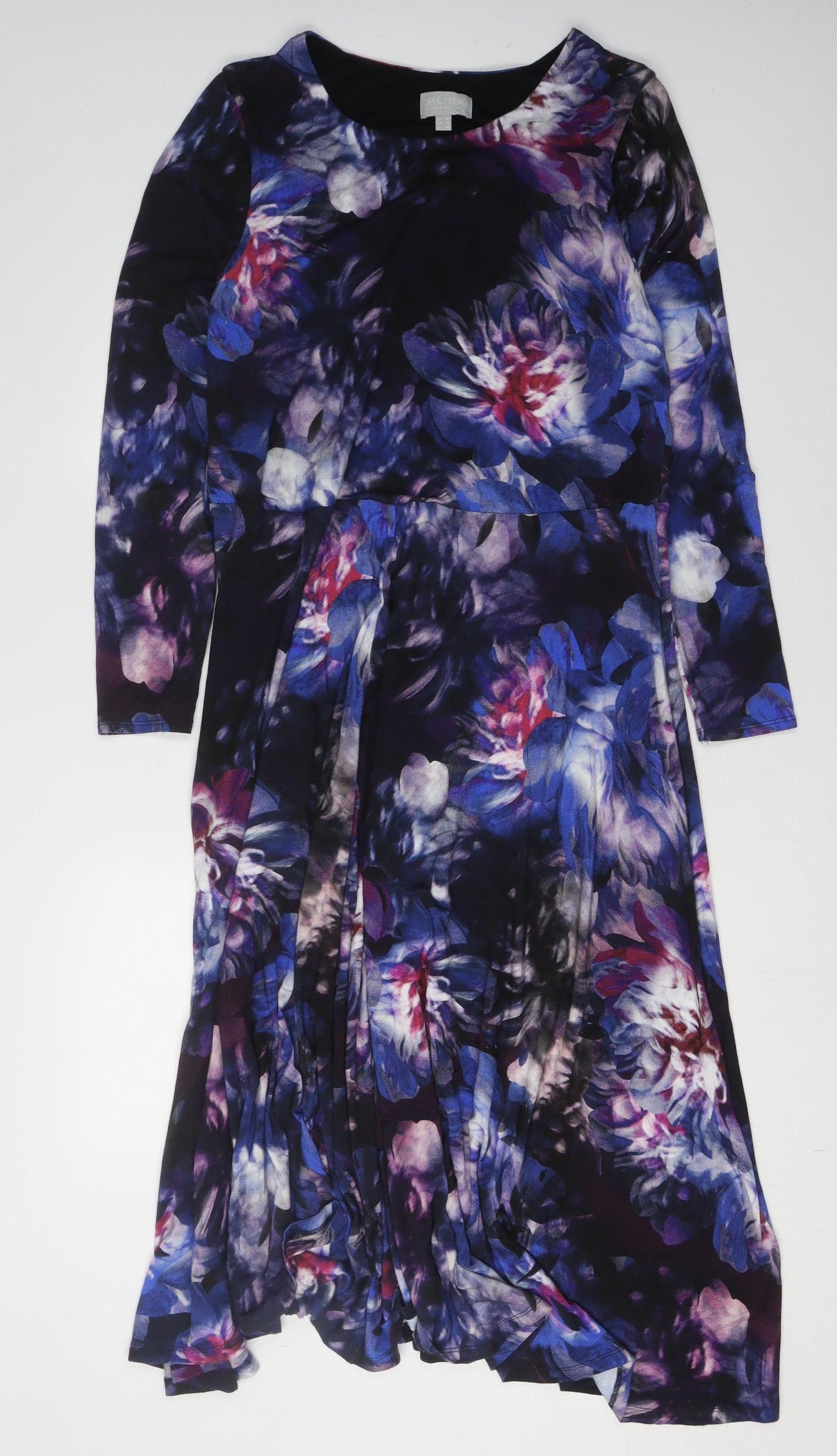 Pure Collection Women’s Multicoloured Floral Dress Size 20