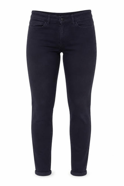 Womens UK Size 11 American Apparel Slim Fit Skinny Black Jeans