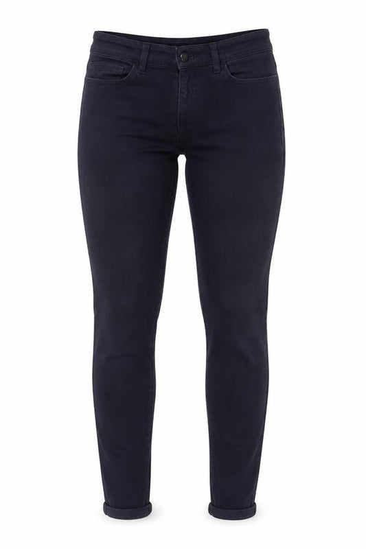 Womens UK Size 11 American Apparel Slim Fit Skinny Black Jeans