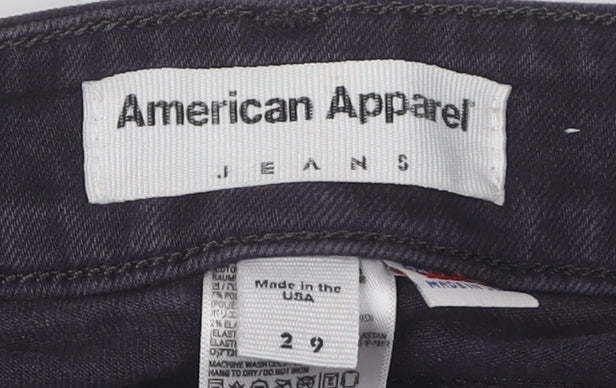 American Apparel Women's Black Skinny Jeans Size 11