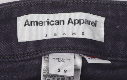 American Apparel Women's Black Skinny Jeans Size 11