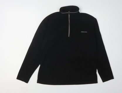 Craghoppers Women's Black High Neck Fleece Sweatshirt, Size 10