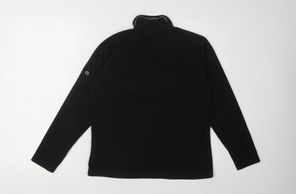 Craghoppers Women's Black High Neck Fleece Sweatshirt, Size 10