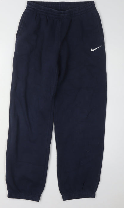 Nike Boys Blue XL Jogger Trousers Elastic Waist