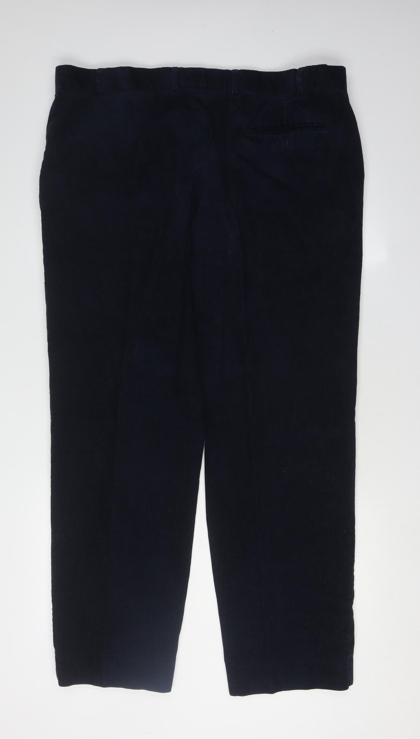 James Pringle Men's Blue Corduroy Trousers 42W 31L