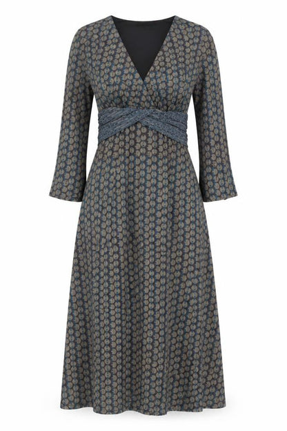 On Whistle Stuff Women's Multicoloured Wrap Dress, Size 10