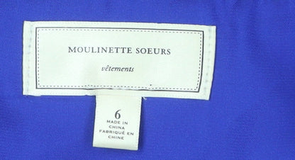 Moulinette Soeurs Women's Blue Black A-Line Dress