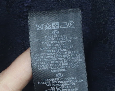 Hobbs Women's Black Lace Dress Size 12 Formal