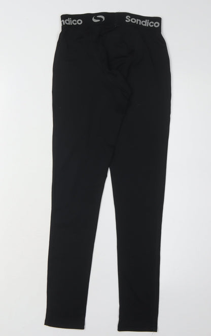 Sondico Teen Black Compression Leggings 146 Athletic