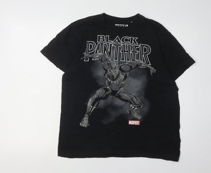 Marvel Men’s Black Panther T-Shirt, Medium