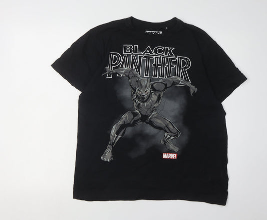 Marvel Men’s Black Panther T-Shirt, Medium