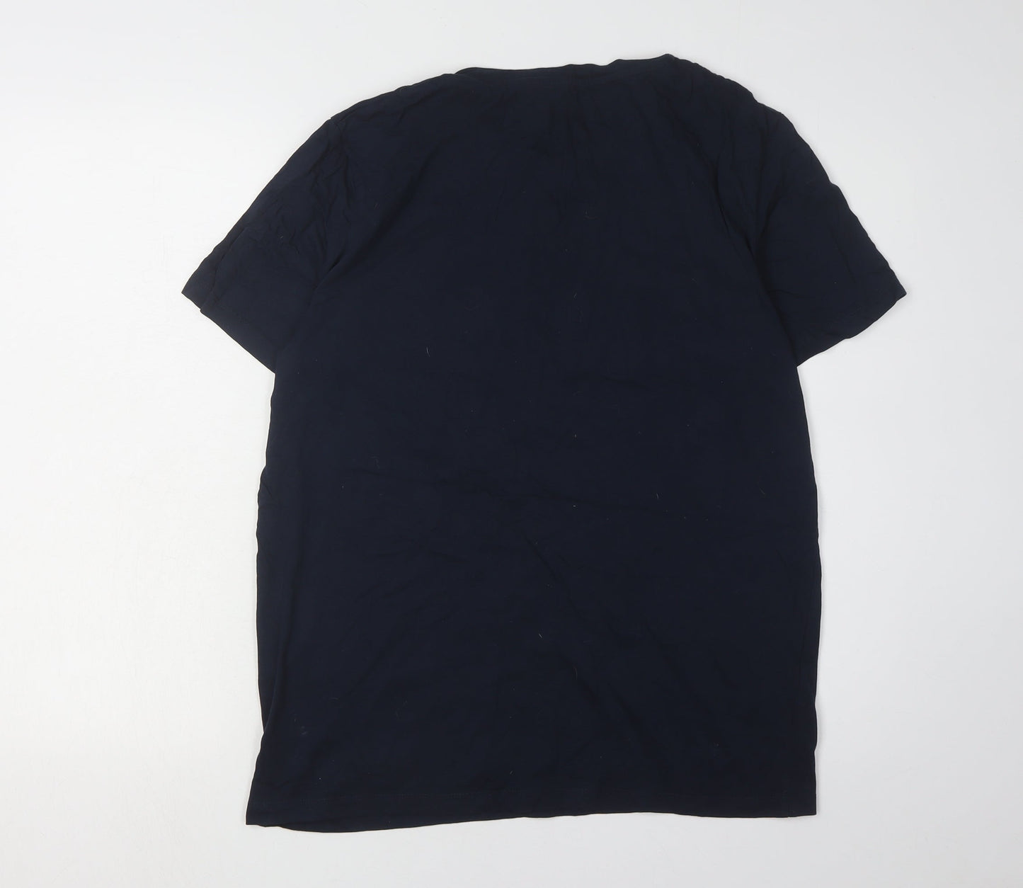 Mens UK Size L JACK & JONES Black  T-Shirt