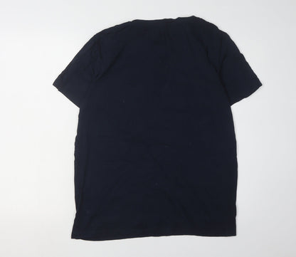 Mens UK Size L JACK & JONES Black  T-Shirt