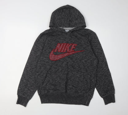 Nike Unisex Black Pullover Hoodie L Size