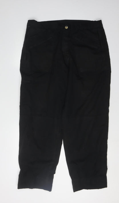 Regatta Men's Black Rain Trousers XL Straight Leg