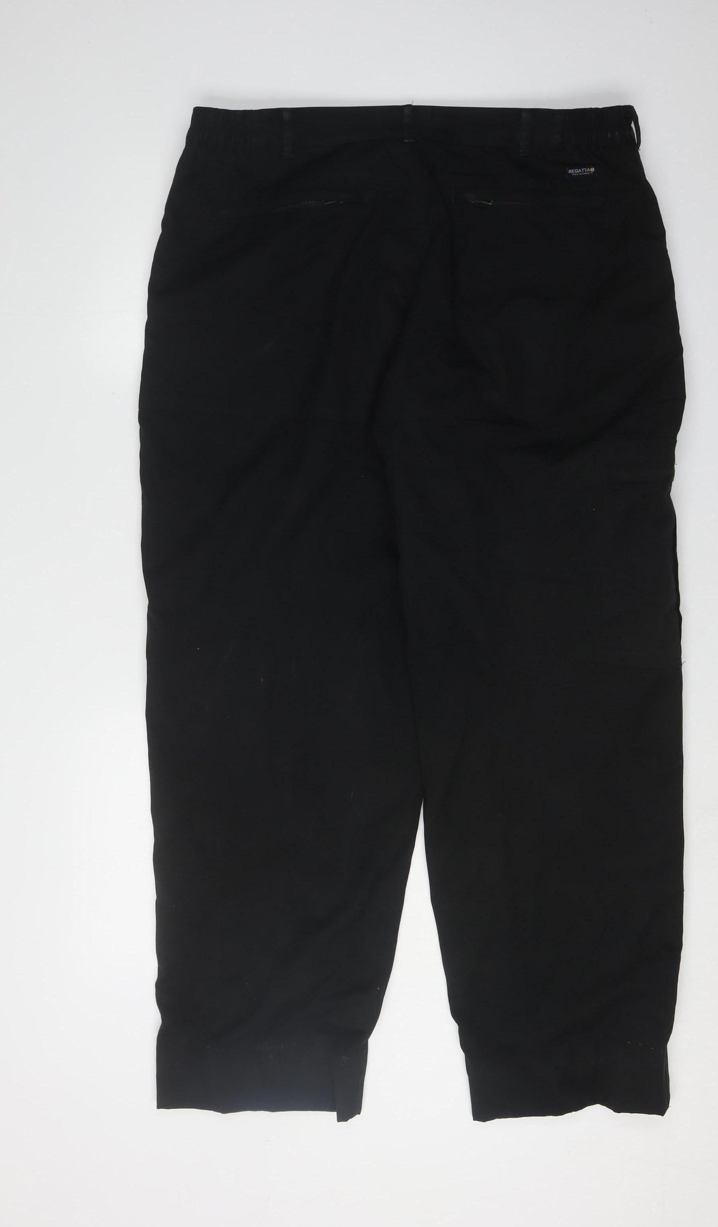 Regatta Men's Black Rain Trousers XL Straight Leg
